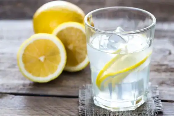 Image of lemon water to aid hydration Eastleigh 