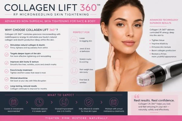 The benefits of Collagen Lift 360 Eastleigh 